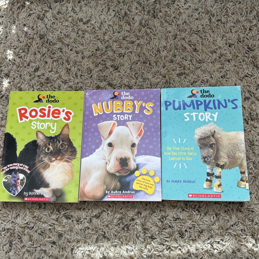 Three animal’s stories by different authors